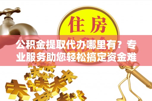 嵩明公积金提取代办哪里有？专业服务助您轻松搞定资金难题
