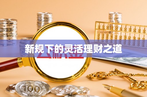 嵩明新规下的灵活理财之道