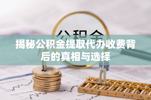 嵩明揭秘公积金提取代办收费背后的真相与选择