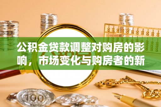 嵩明公积金贷款调整对购房的影响，市场变化与购房者的新选择