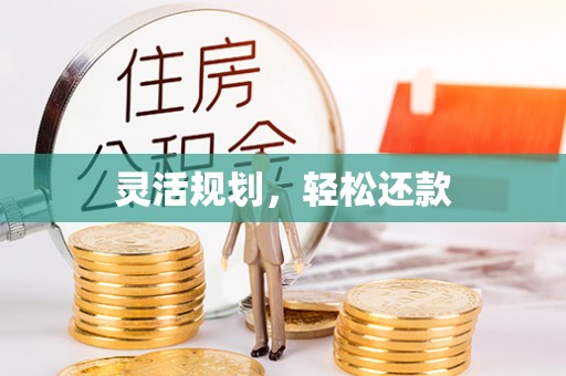 嵩明灵活规划，轻松还款