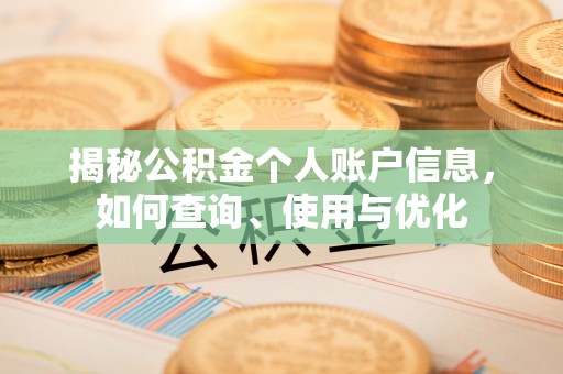 嵩明揭秘公积金个人账户信息，如何查询、使用与优化