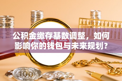 嵩明公积金缴存基数调整，如何影响你的钱包与未来规划？