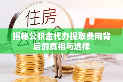 嵩明揭秘公积金代办提取费用背后的真相与选择