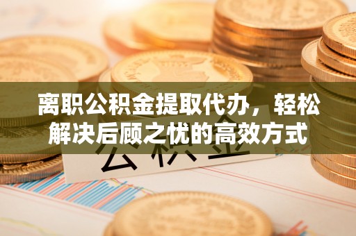 嵩明离职公积金提取代办，轻松解决后顾之忧的高效方式