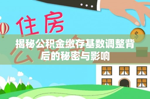 嵩明揭秘公积金缴存基数调整背后的秘密与影响