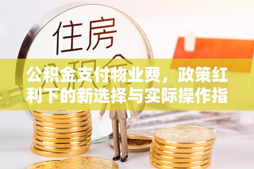 嵩明公积金支付物业费，政策红利下的新选择与实际操作指南