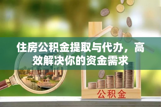 嵩明住房公积金提取与代办，高效解决你的资金需求