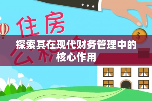 嵩明探索其在现代财务管理中的核心作用