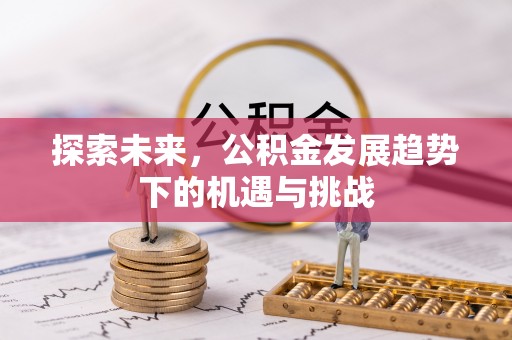 嵩明探索未来，公积金发展趋势下的机遇与挑战