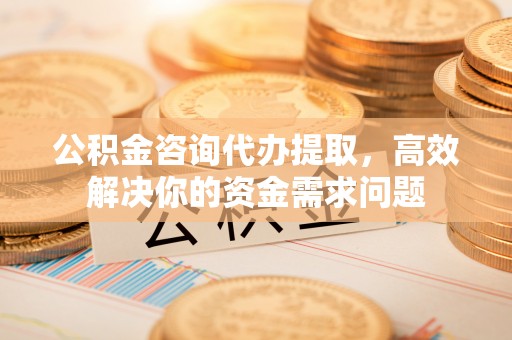 嵩明公积金咨询代办提取，高效解决你的资金需求问题