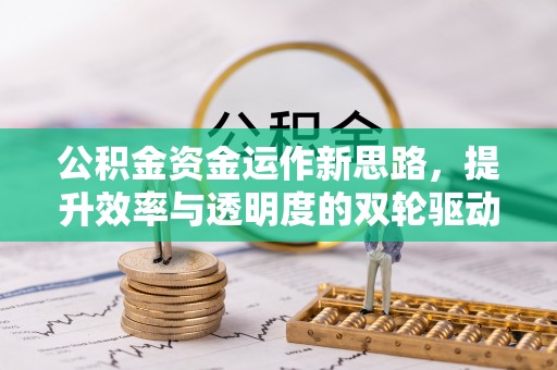 嵩明公积金资金运作新思路，提升效率与透明度的双轮驱动