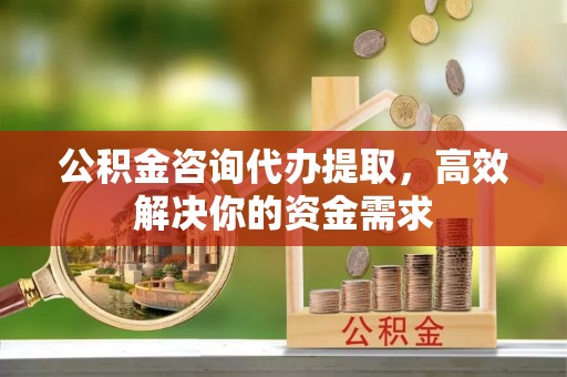 嵩明公积金咨询代办提取，高效解决你的资金需求