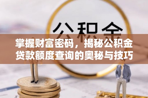 嵩明掌握财富密码，揭秘公积金贷款额度查询的奥秘与技巧