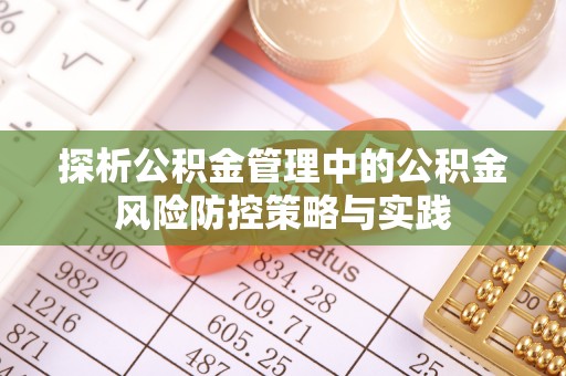 嵩明探析公积金管理中的公积金风险防控策略与实践