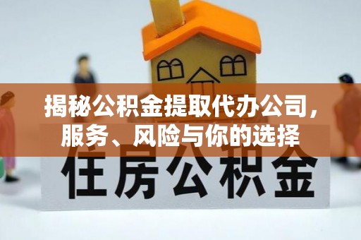 嵩明揭秘公积金提取代办公司，服务、风险与你的选择