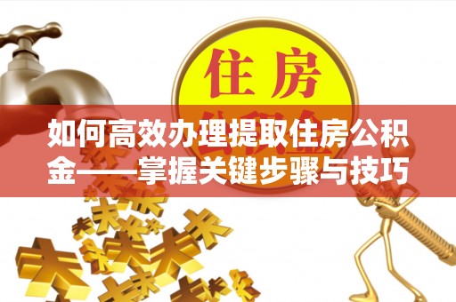 嵩明如何高效办理提取住房公积金——掌握关键步骤与技巧