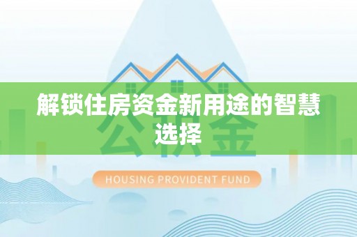嵩明解锁住房资金新用途的智慧选择