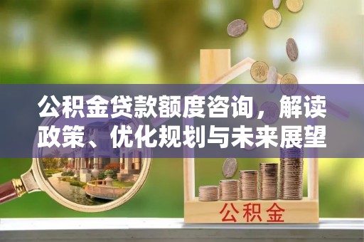 嵩明公积金贷款额度咨询，解读政策、优化规划与未来展望