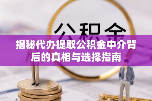 嵩明揭秘代办提取公积金中介背后的真相与选择指南