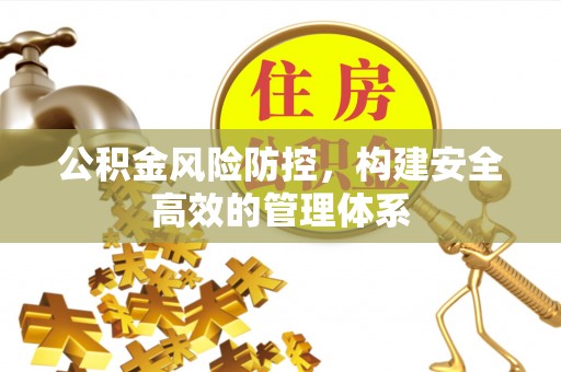 嵩明公积金风险防控，构建安全高效的管理体系