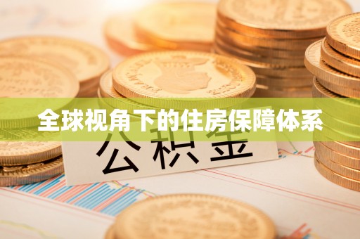 嵩明全球视角下的住房保障体系