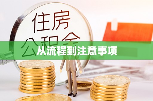 嵩明从流程到注意事项